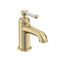 Tavistock Lansdown Basin Mono Mixer Tap with Click Waste |  Brushed Brass |  TLD2504