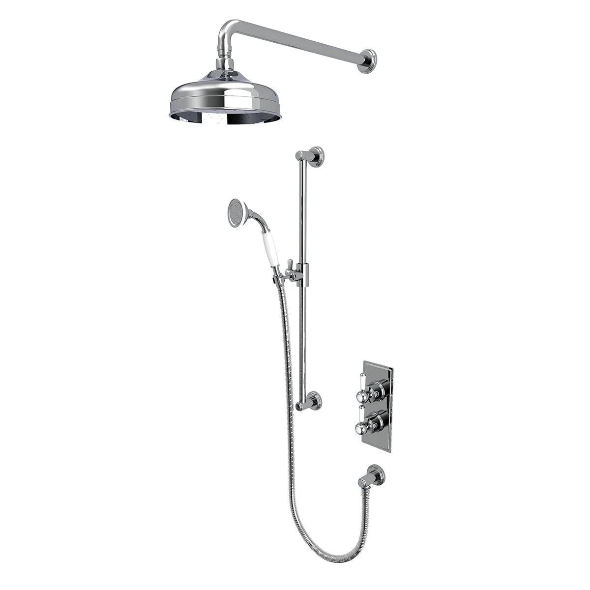 Tavistock Lansdown Dual Function Concealed Shower System With Riser Ki