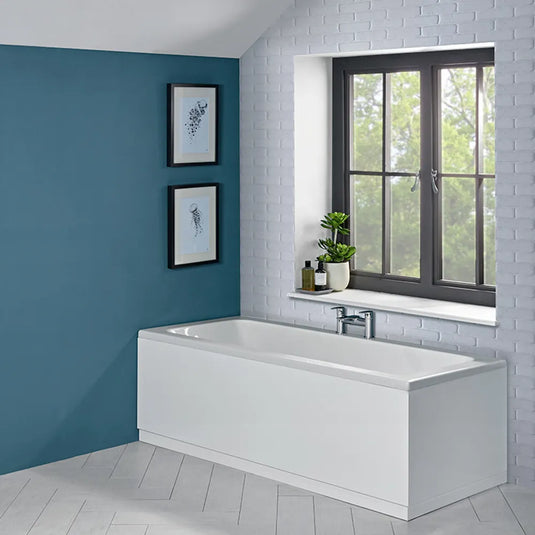 Tavistock Levant 800mm Isocore End Panel Gloss White | DC5015 - Envy Bathrooms Ltd
