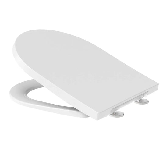 Tavistock Levant Thermoset D Wrapover Soft Close Seat - White - DC4044-SF - Envy Bathrooms Ltd