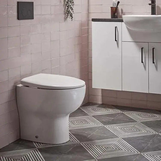 Tavistock Loft Back to Wall Rimless Pan - White - DC14026 - Envy Bathrooms Ltd