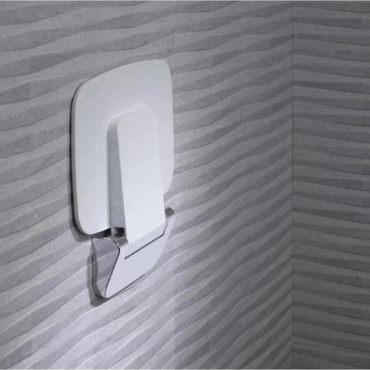 Tavistock Luxury 350mm x 328mm Shower Seat with Chrome Trim - 8020 - Envy Bathrooms Ltd