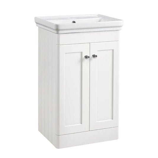 Tavistock Marston 500mm Vanity Unit - Paper White - MS500F.W - Envy Bathrooms Ltd