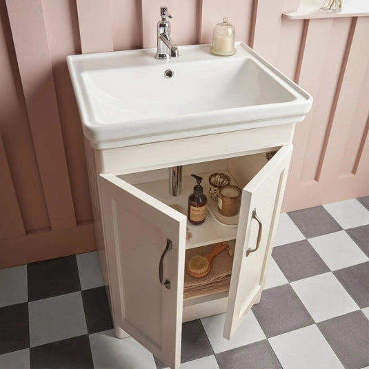 Tavistock Marston 500mm Vanity Unit - Paper White - MS500F.W - Envy Bathrooms Ltd