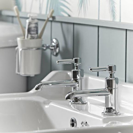 Tavistock Marston Basin Taps - Chrome - Envy Bathrooms Ltd