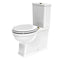 Tavistock Marston Rimless Close Coupled Closed Back Pan Semi Comfort |  White |  PCF1250S
