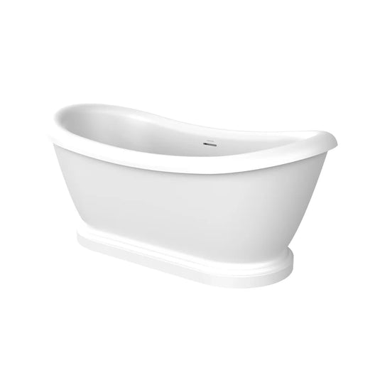 Tavistock Marston Double Ended Boat Bath 1610 White | DC17032 - Envy Bathrooms Ltd