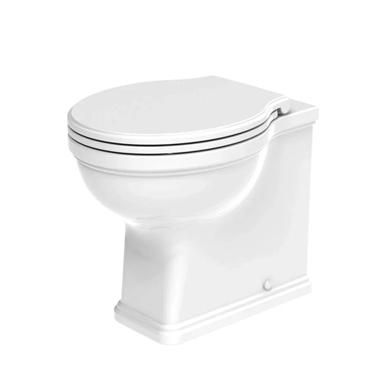 Tavistock Marston Slim Soft Close Seat Secure Fix - White - TS1255S-SF - Envy Bathrooms Ltd