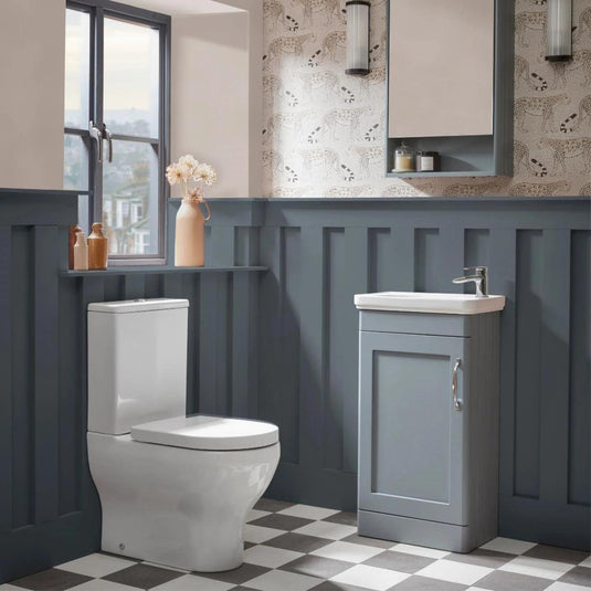 Tavistock Marston Wall Mirror Cabinet Matt Spruce 460mm - Envy Bathrooms Ltd