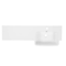 Tavistock Match 1000mm Isocast Basin (RH) |  White |  MA1BR
