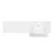 Tavistock Match 1200mm Isocast Basin (RH) |  White |  MAT12BR
