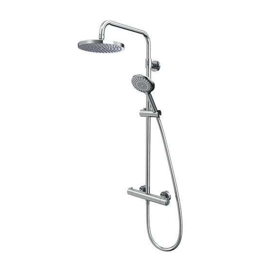 Tavistock Merit Push Bar Shower System Chrome - Envy Bathrooms Ltd