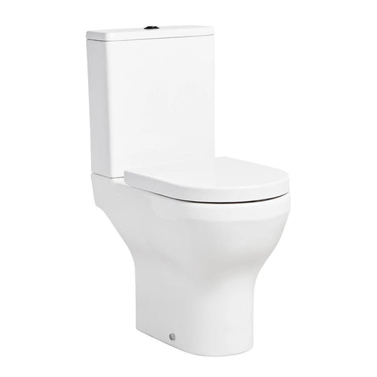 Tavistock Micra Evo Comfort Height Open Back Close Coupled Pan - White - PC950S - Envy Bathrooms Ltd