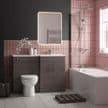 Tavistock Nexus 1100mm L Shape Combination Vanity Unit - Urban Grey - DC12042+DC12039 - Envy Bathrooms Ltd