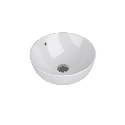 Tavistock Ocean Round Freestanding Bowl White 380mm - Envy Bathrooms Ltd