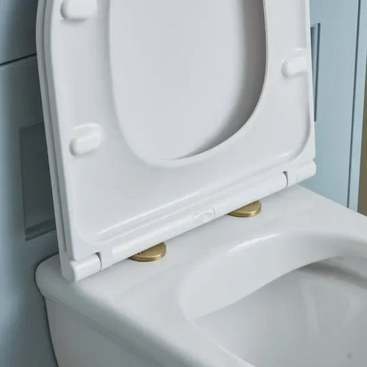 Tavistock Optional Seat Hinge Covers - Brushed Brass - DC4016 - Envy Bathrooms Ltd