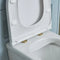 Tavistock Optional Seat Hinge Covers |  Brushed Brass |  DC4033