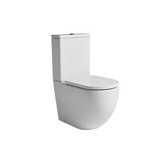 Tavistock Orbit Close Coupled Closed Back Rimless Pan & Cistern Inc Soft Close Seat - Envy Bathrooms Ltd