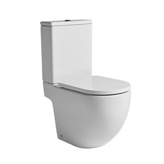 Tavistock Orbit Close Coupled Open Back Rimless Pan - White - P255S - Envy Bathrooms Ltd