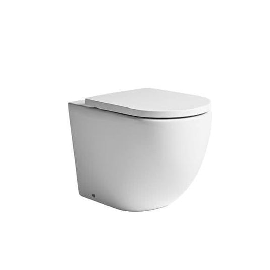 Tavistock Orbit White Back to Wall WC Pan & Soft Close Seat - Envy Bathrooms Ltd