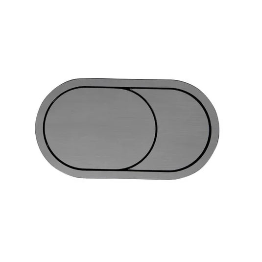 Tavistock Oval Flush Button - Gunmetal Grey - TR9046 - Envy Bathrooms Ltd