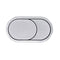 Tavistock Oval Pneumatic Flush Push Button | TR9023