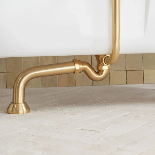 Tavistock P-Trap - Brass - DC17025 - Envy Bathrooms Ltd