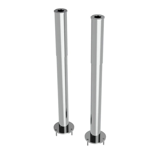 Tavistock Pipe Stands - Chrome - TLD21 - Envy Bathrooms Ltd