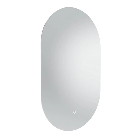 Tavistock Portal 500 Pill Illuminated Mirror White | PTM50P - Envy Bathrooms Ltd