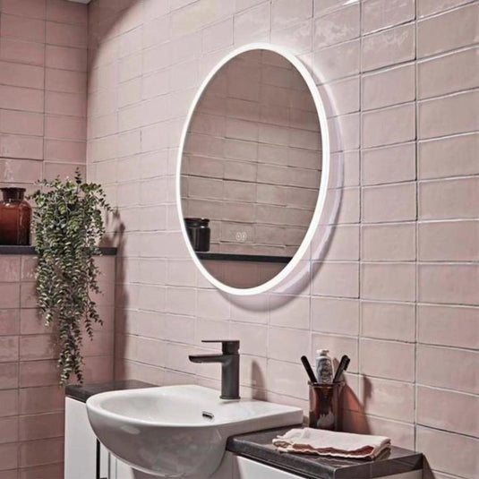 Tavistock Resonate Round Bluetooth Illuminated Mirror 800mm - Envy Bathrooms Ltd