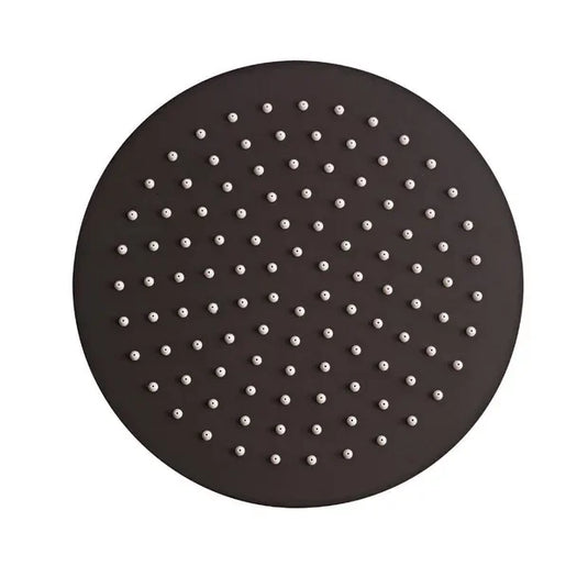 Tavistock Round 250mm Shower Head - Black - SVHEAD46 - Envy Bathrooms Ltd