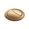 Tavistock Round 48mm Flush Button |  Brushed Brass |  TR9039