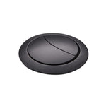 Tavistock Round 48mm Push Flush Button - Matt Black - TR9027 - Envy Bathrooms Ltd