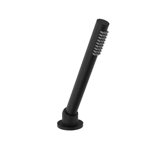Tavistock Round Bath Deck Shower Handset Kit - Black - T221503 - Envy Bathrooms Ltd