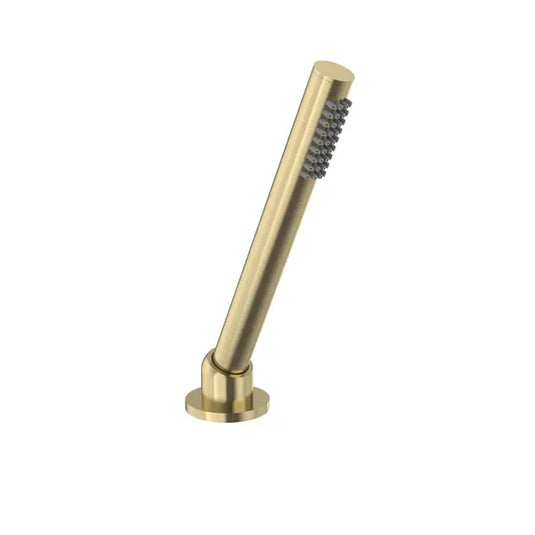 Tavistock Round Bath Deck Shower Handset Kit - Brass - T221504 - Envy Bathrooms Ltd