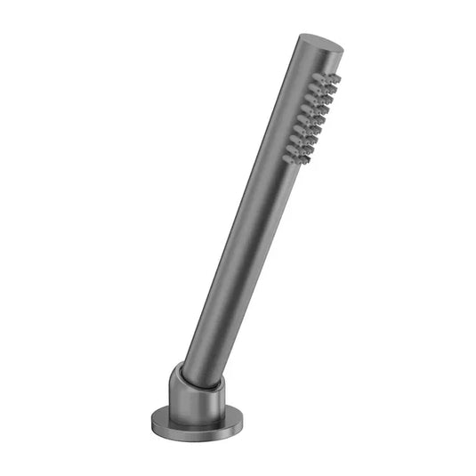 Tavistock Round Bath Deck Shower Handset Kit - Gunmetal Grey - T221506 - Envy Bathrooms Ltd