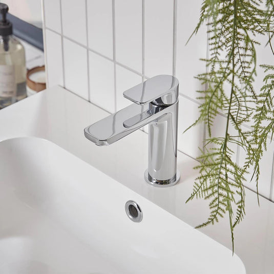 Tavistock Savour Basin Mono Mixer Tap with Click Waste - Chrome - TSV11 - Envy Bathrooms Ltd