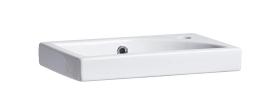 Tavistock Sequence 450mm Cloakroom Basin 1TH - White - SQ450BC - Envy Bathrooms Ltd