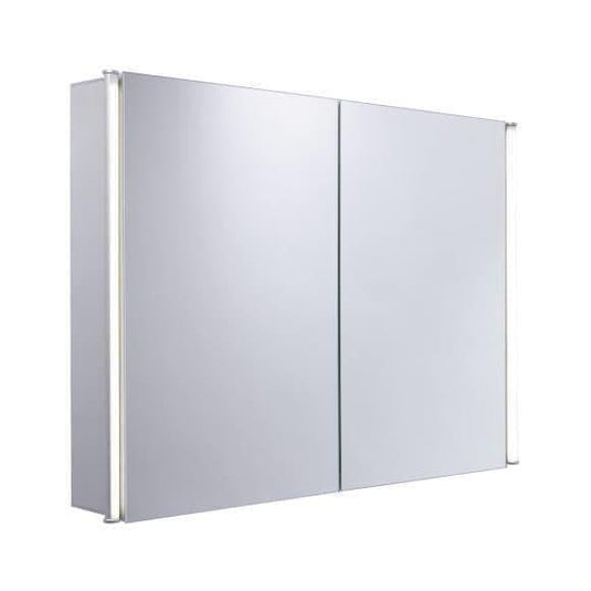 Tavistock Sleek 1000 Mirror Cabinet - SL100AL - Envy Bathrooms Ltd