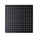 Tavistock Square 250mm Shower Head - Black - SVHEAD50 - Envy Bathrooms Ltd