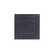 Tavistock Square Flush Button Matt Black |  TR9028