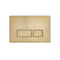 Tavistock Square Flush Plate Brushed Brass |  TR9036