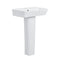 Tavistock Square Pedestal for 420mm & 550mm Basin |  White |  DC14064