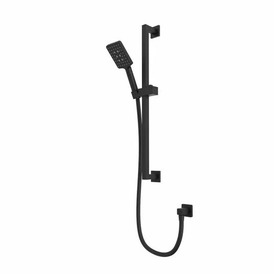Tavistock Square Riser Kit with Hose & Elbow - Black - SVKIT31 - Envy Bathrooms Ltd