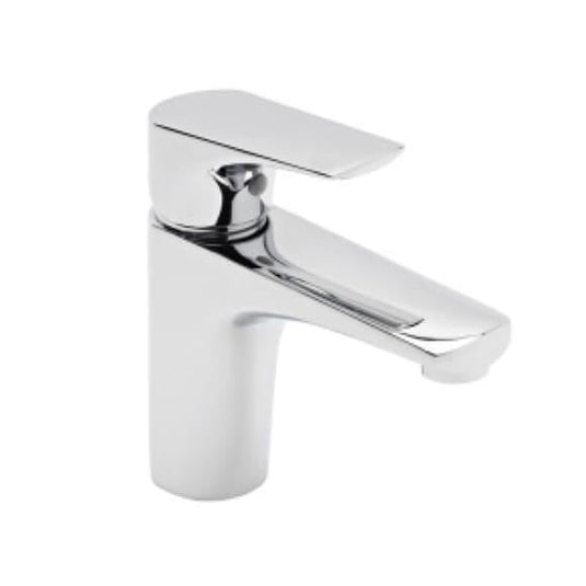 Tavistock Strike Basin Mixer Tap with Click Waste - Chrome - TSE11 - Envy Bathrooms Ltd