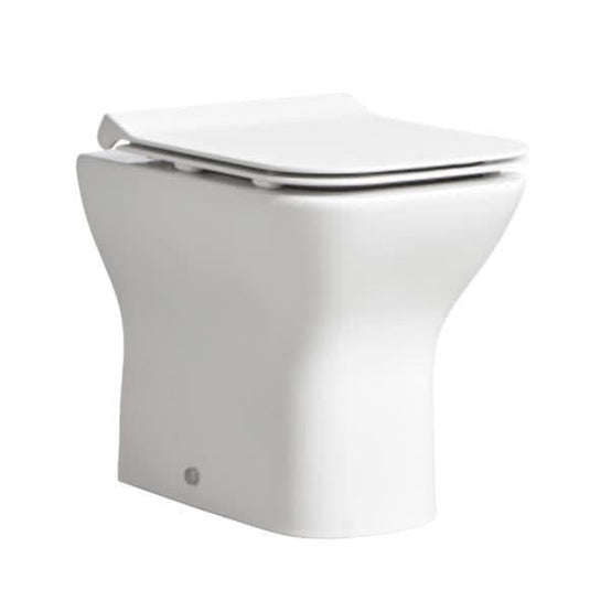 Tavistock Structure 475mm Short Projection Back to Wall WC - White - BTW475S - Envy Bathrooms Ltd