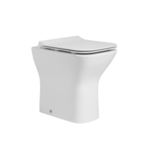 Tavistock Structure Comfort Back to Wall Pan - White - BTWC450S - Envy Bathrooms Ltd