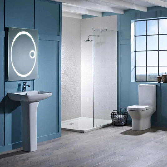 Tavistock Structure Comfort Height Open Back Close Coupled Pan - White - PC455S - Envy Bathrooms Ltd