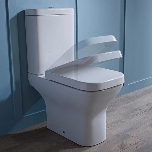 Tavistock Structure Comfort Height Open Back Close Coupled Pan - White - PC455S - Envy Bathrooms Ltd