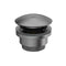 Tavistock Universal Slotted / Solid Click Basin Waste |  Gunmetal Grey |  WASTE32